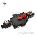 1Z80 80 LPM Valve de commande de solénoïde monobloc hydraulique